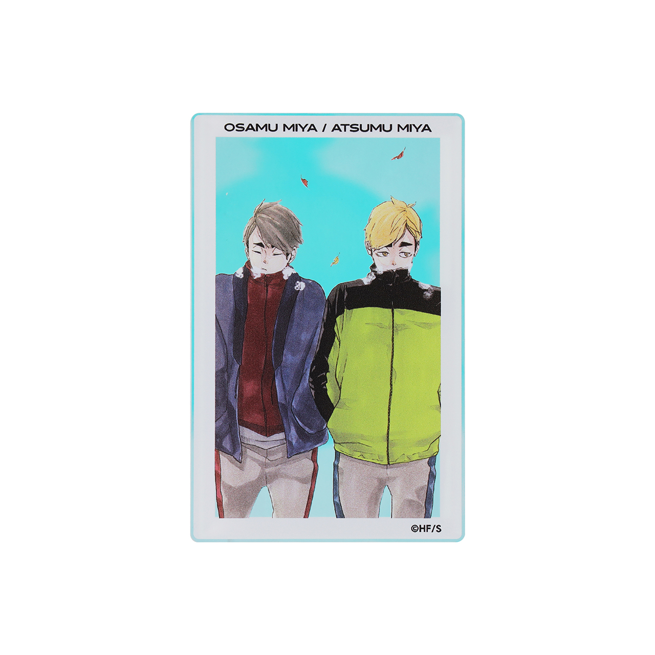 オーロラアクリルカード2枚セット ［日向翔陽＆影山飛雄＆月島蛍／宮侑＆宮治］ 