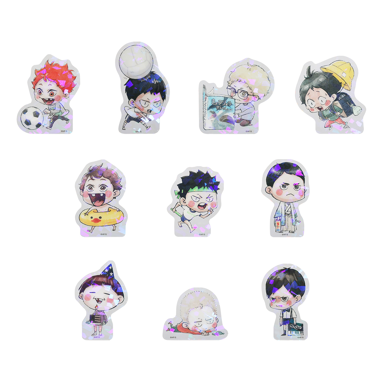 【来場者限定通販対象商品】ホログラムスタンドブロックコレクション ［みにキュー!!みやぎぐみ］ （全10種／ランダム1種入り）